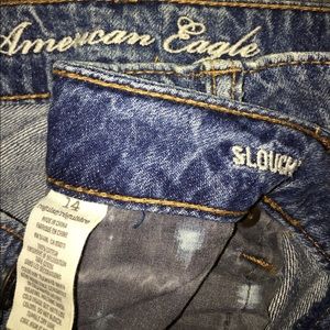 American Eagle “slouchy” size 14